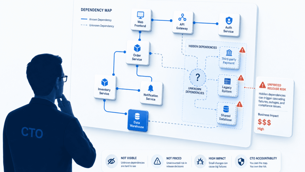 CTOS: UNKNOWN DEPENDENCIES ARE UNPRICED RELEASE RISK