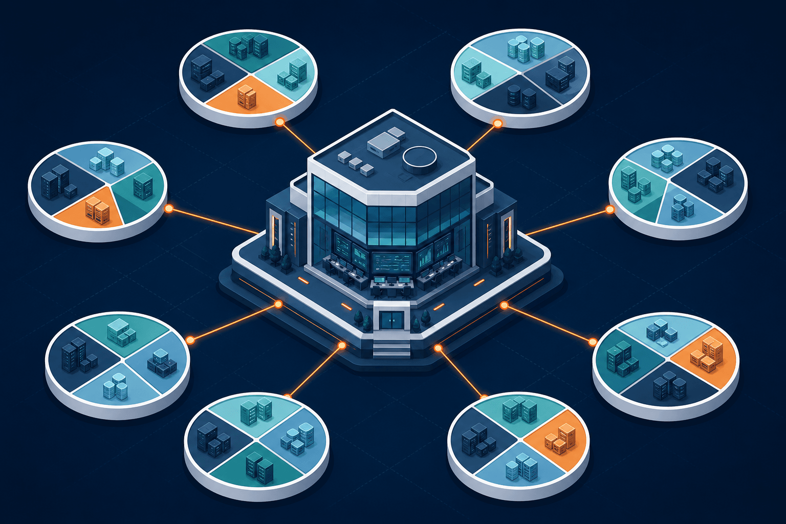 Conceptual Diagram Showing One Shared Se — Cmdb Hybrid Cloud Visibility Warsaw Shared Services