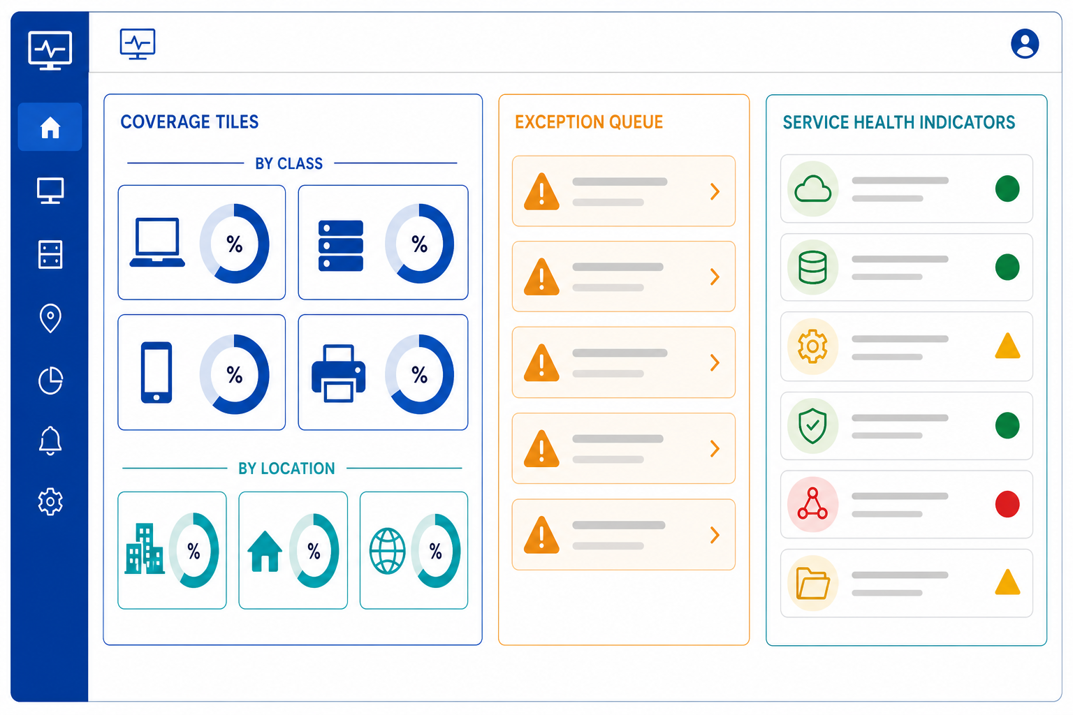 White Background Illustration Of An It A White Background Illustration Of An It A — How To Monitor It Assets In Real Time