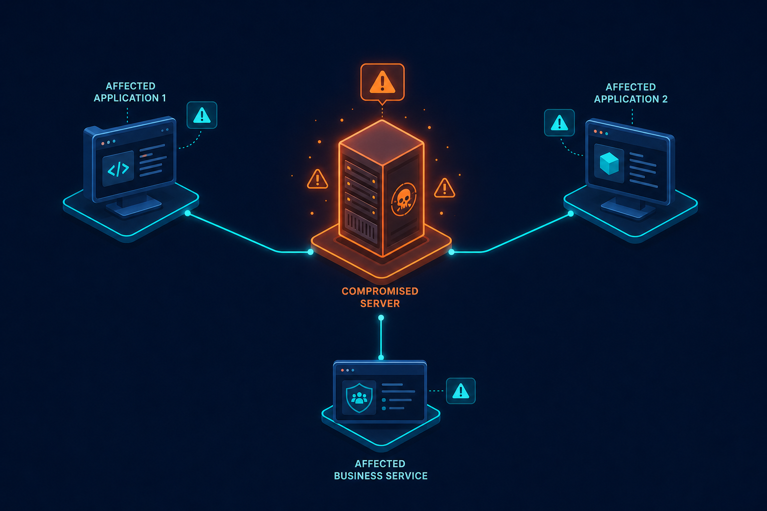 Blast Radius and Dependency Impact Diagram Blast Radius and Dependency Impact Diagram, Cmdb Automation Dora Compliance Munich Financial Services