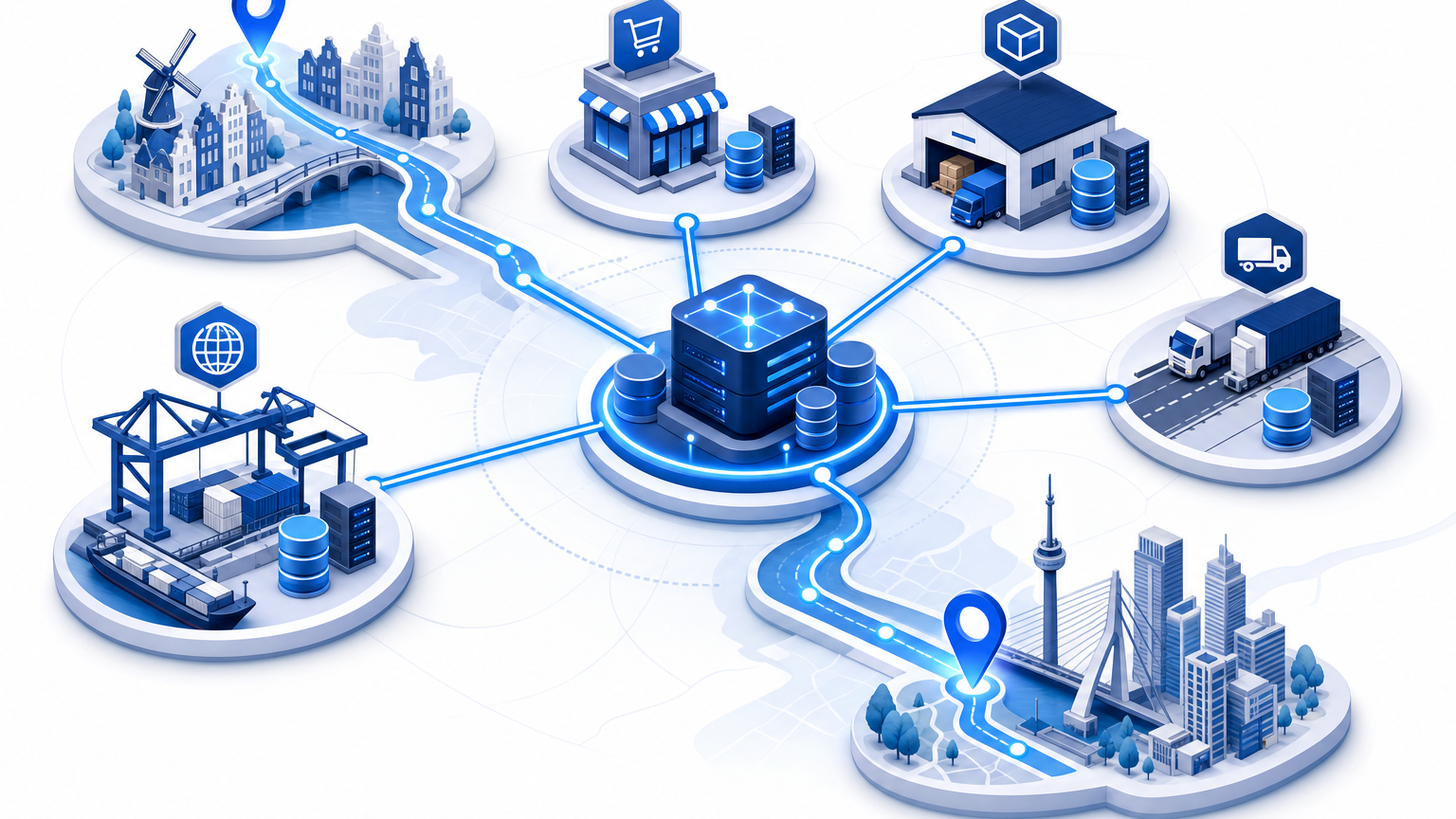 CMDB FOR AMSTERDAM-ROTTERDAM CORRIDOR RETAIL AND DISTRIBUTION NETWORKS