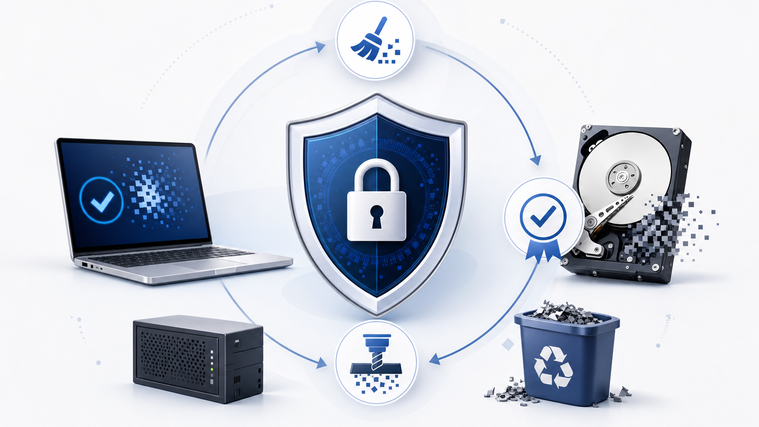 HOW DO YOU SECURELY DISPOSE OF IT ASSETS AND PROVE DATA WAS DESTROYED (NIST 800-88)?