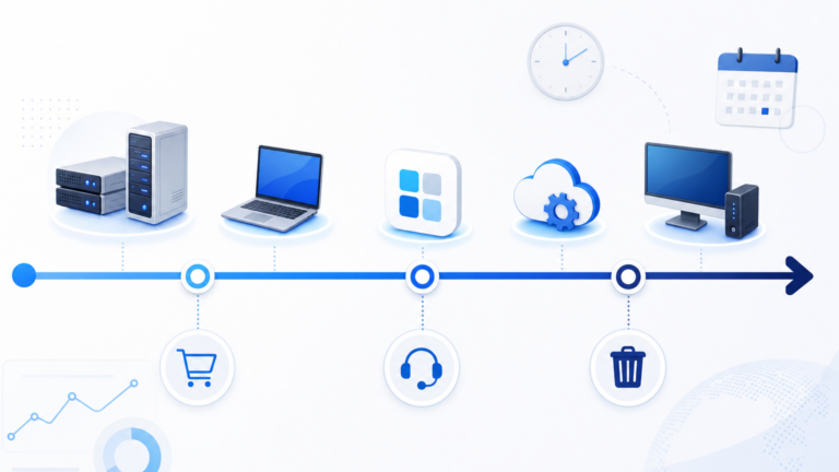 HOW DO YOU TRACK END-OF-LIFE AND END-OF-SUPPORT DATES FOR IT HARDWARE AND SOFTWARE?