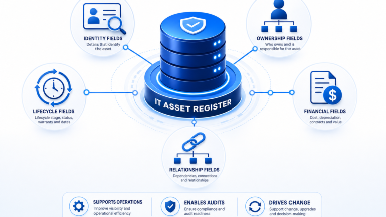 WHAT FIELDS SHOULD AN IT ASSET REGISTER INCLUDE?